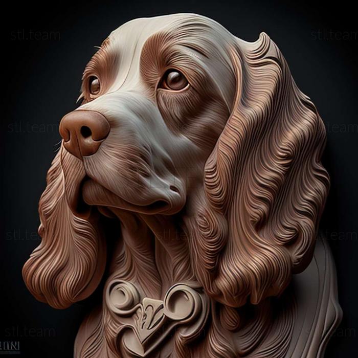 Animals French Spaniel dog